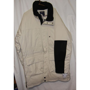 NAUTICA Off White Black Jacket Mens XXL